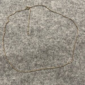 Local Eclectic Glimmer Chain Solid Gold 9k Necklace